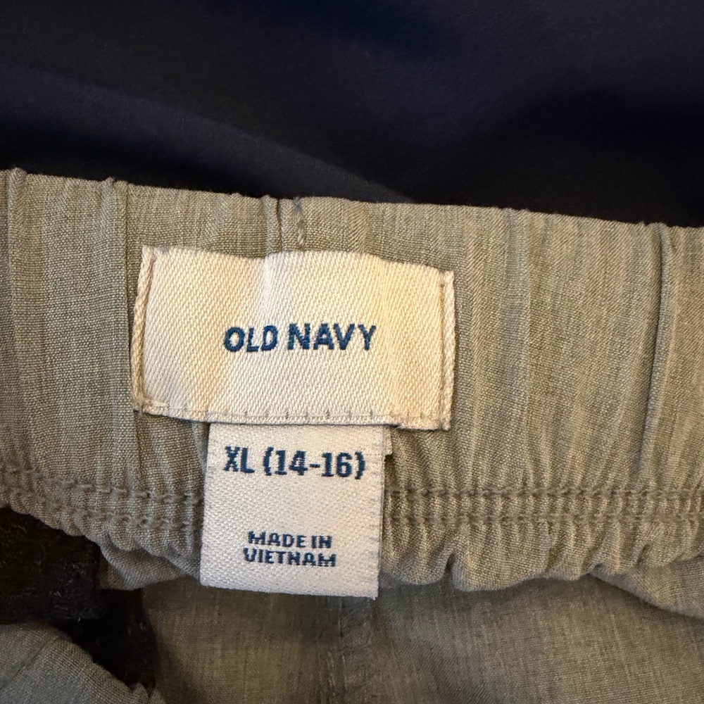 Old Navy Boys' Casual Drawstring Shorts - Navy, Light Gray, Black, Heather - Picture 3 of 3